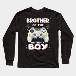 Brother of the Birthday Video Game Long Sleeve T-Shirt